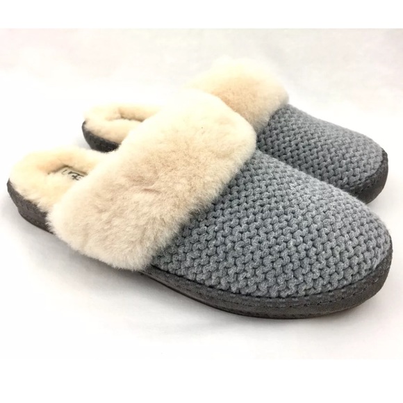 UGG Shoes - Ugg Aira Knit Womens Slippers Size 11 Gray New